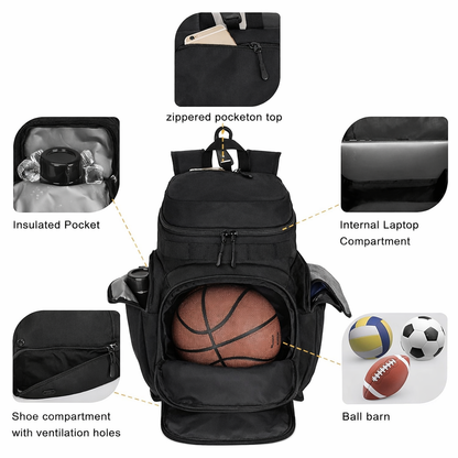 VolleyVault™ Volleyball Backpack 🏐