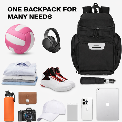 VolleyVault™ Volleyball Backpack 🏐